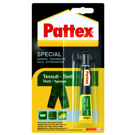 Henkel adesivo pattex special tessuti  gr. 20 (6 pezzi) - Henkel