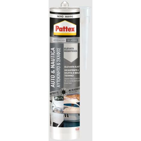 Henkel automotive and marine acetic silicone sealant 280ml noir - 2728225