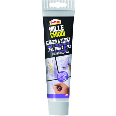 Henkel colla pattex mille chiodi attacca & stacca gr. 44 (12 pezzi) - Henkel