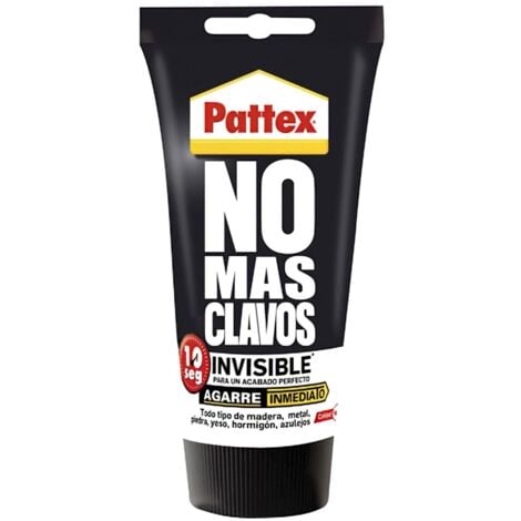 HENKEL nural- no mas clavos invisible (tubo 120 gr.) , Nural- No Mas Clavos Invisible (tubo 120 gr.).- Tubo de 120 gramos.- Excelente agarre inicial: 10 segundos. Resul