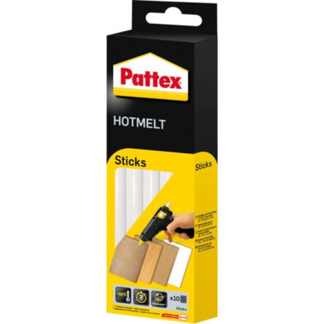 Pattex PTK6 Heißklebesticks 11 mm 200 mm Transparent 200 g 10 St.