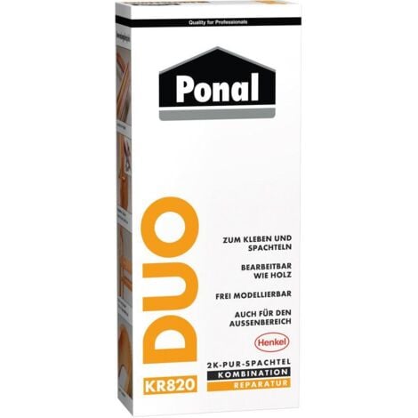 Henkel Ponal Duo 2K Holzspachtel Multispachtel 315g PND6
