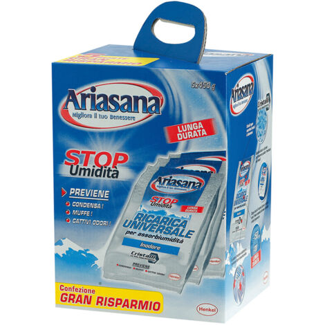 Henkel RICARICA PER ASSORBIUMIDITÀ ARIASANA pz. 5 x 450 gr. 6.00 confezioni