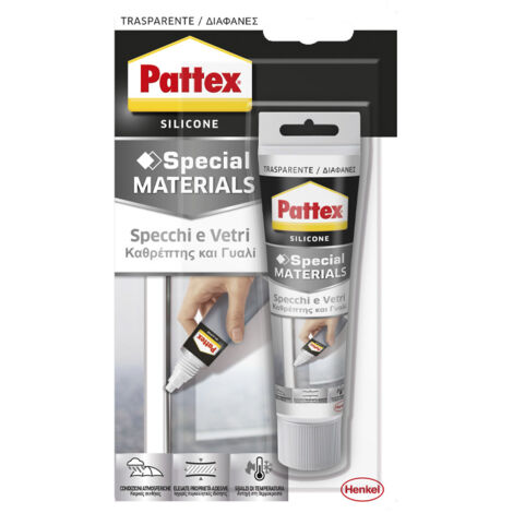 Henkel Silicone Acetico Pattex Specchi&Vetri Blister Ml. 50