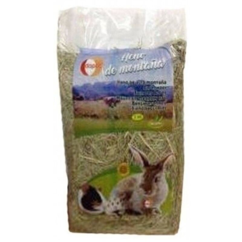 

Heno de montaña DAPAC 1Kg rico en fibra para roedores