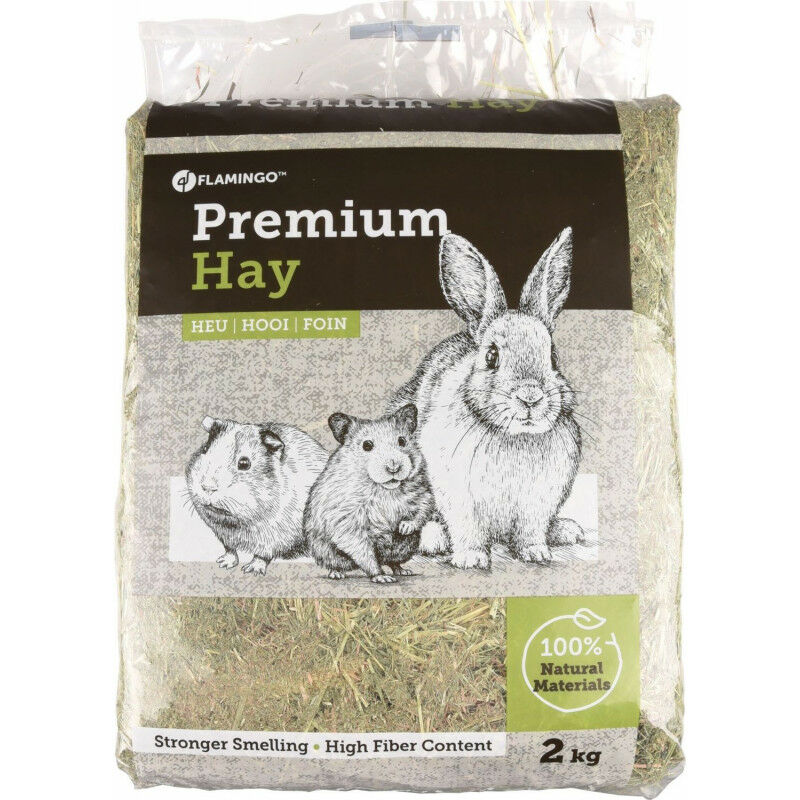

Heno de pradera natural de primera calidad. 2 kg o 60 litros. para los roedores.