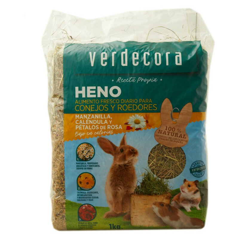 

HENO MANZANILLA CALENDULA PETALOS 1 KILO - Verdecora
