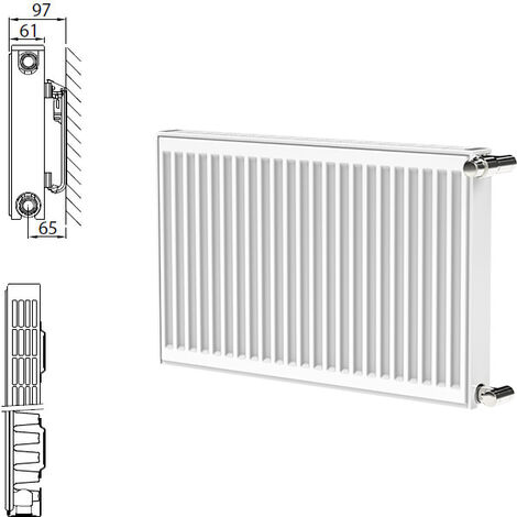 BL 800 MM HEIZK/ÖRPER Austauschheizk/örper Typ 22 BH 55 cm// 50 cm zweilagig BL 400-1800 mm