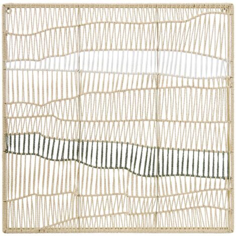 Henry decoración de pared 80x80cm beige - Atmosphera créateur d'intérieur