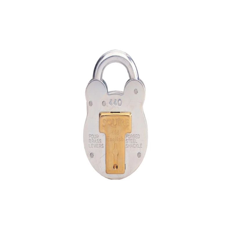 Henry Squire - 440KA Old English Padlock with Steel Case 51m - ,