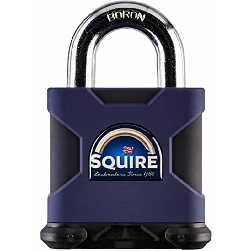 SS80S Stronghold Solid Steel Padlock 80mm CEN6 Boxed HSQSS80S