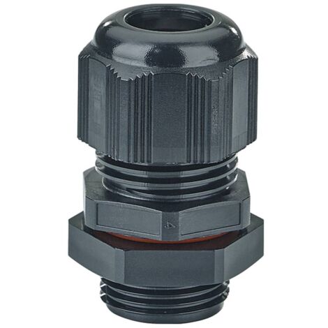 Hensel 36001084 Pressacavo filettato Nero 1 pz.