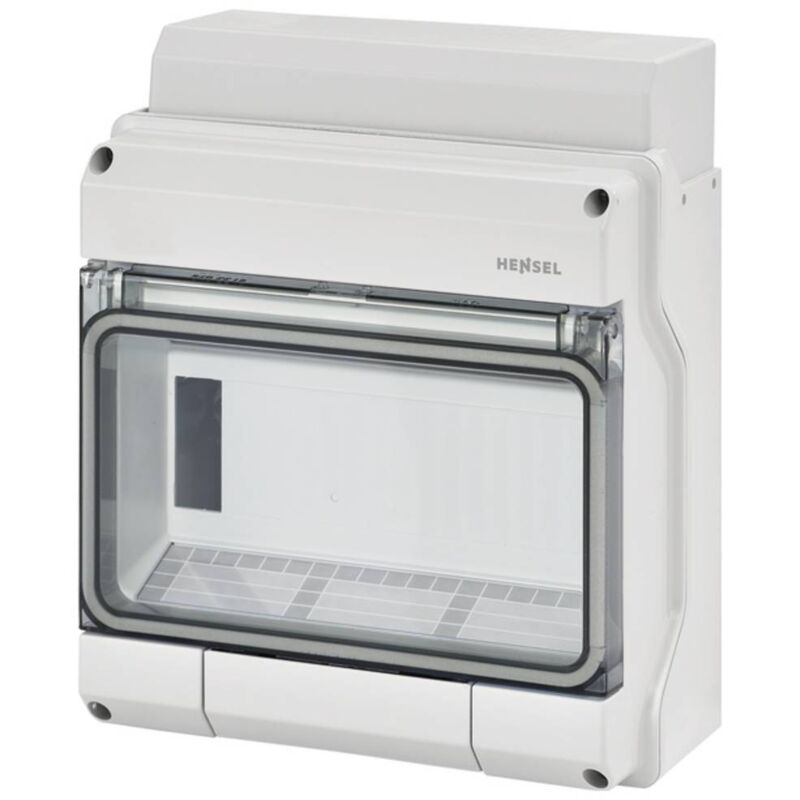 Hensel - 61000736 kv 1509 Coffret de distribution montage apparent (en saillie) Nombre de divisions = 9 Nbr de rangées =