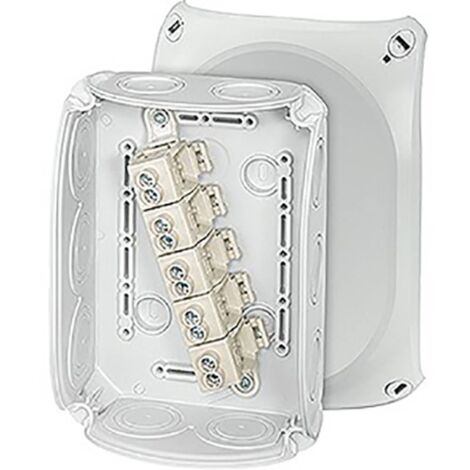 Hensel 62000010 Boîte de dérivation (L x l x H) 180 x 130 x 77 mm gris IP66 1 pc(s) X777672
