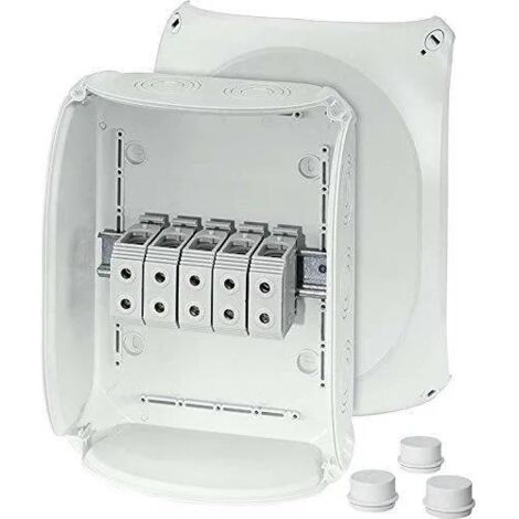 hensel 62000018 boîte de dérivation gris clair plastique