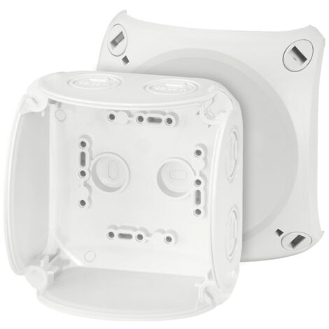 Hensel 62000045 Abzweigkasten (L x B x H) 70 x 104 x 104 mm Lichtgrau (RAL 7035) IP66, IP67, IP69 1