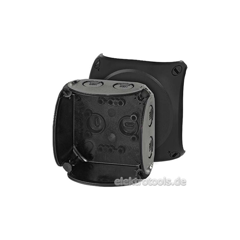

KF 0200 B POLICARBONATO CAJA DE CONEXIÓN ELÉCTRICA - CUADRO ELÉCTRICO (NEGRO, 93 MM, 62 MM, 93 MM, 108 G) - Hensel