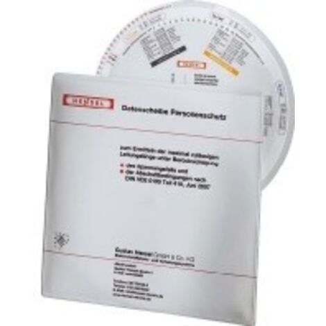 Hensel Datenscheibe Personenschutz f.CU 4012591775010