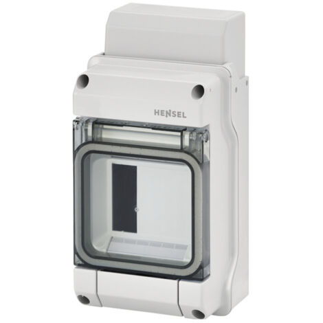 HENSEL Feuchtraum-Kleinverteiler KV 9103, 1-reihig, 3 TE, IP65