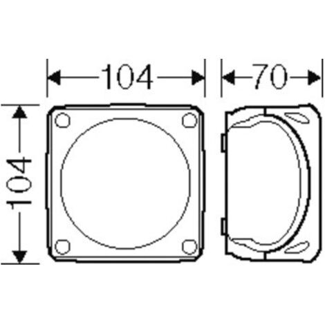 Hensel Kabelabzweigkasten 1,5-4qmm DK 0404 R