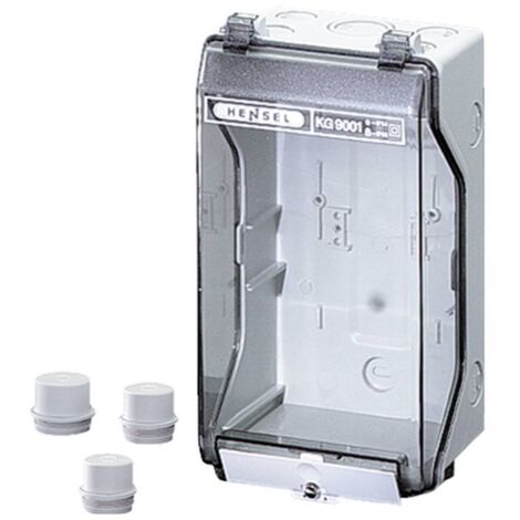 Hensel KG 9001 3300139 Boîtier 136 x 253 x 115 plastique 1 pc(s) A017302