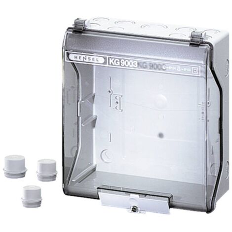 Hensel KG 9003 3300141 Boîtier 217 x 253 x 115 plastique 1 pc(s) A036952