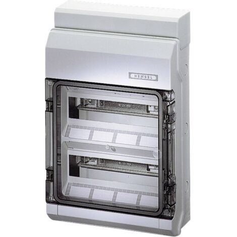 Hensel KV 9224 scatola neutra IP65 per guida DIN 31x14x42 cm