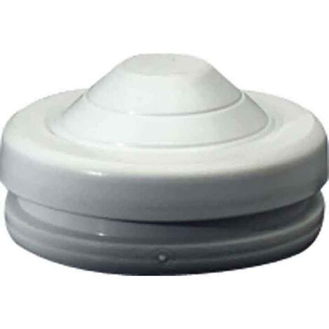 Hensel Ste 21 V Steckstutzen    Plattenstärke (max.) 4 mm  Lichtgrau 1 St.