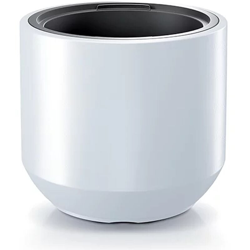 Heos 36L Flowerpot, avec dépôt, dimensions (mm) 390x390x350, couleur blanche
