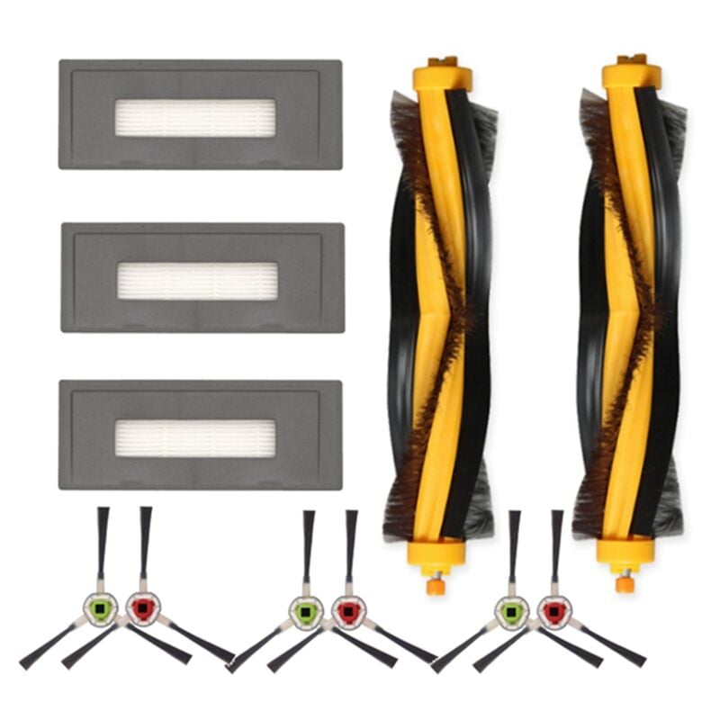 Image of Hepa Filter HauptbüRste SeitenbüRste für ozmo 930 DG36 Staubsauger Roboter Ersatzteil