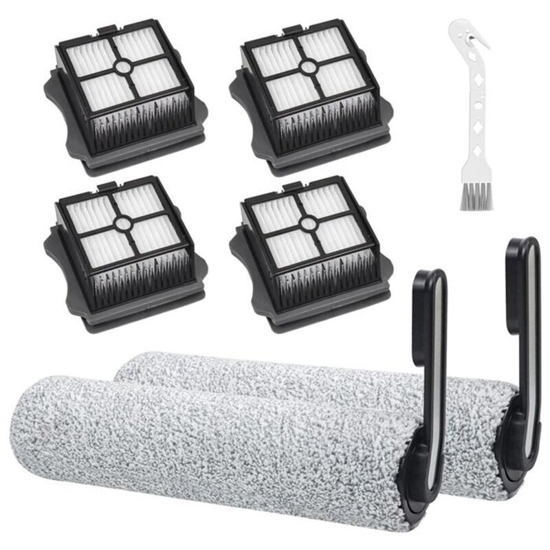 HEPA Filters and Brush Rollers for Tineco Floor ONE S5 & S5 PRO & S5 PRO 2 & IFLOOR 5 Cordless Wet and Dry Vacuum Cleaners