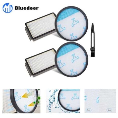 HEPA Kit de filtres pour aspirateur Rowenta COMPACT Power XXL RO4825EA RO4811EA RO4871EA RO4855EA RO4826EA RO4859EA RO4881EA (ZR78000 Filtres) Bluedeer