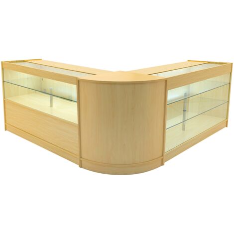 Hera LED Shop Counter Set K1500, C1500 & CM60 - Maple
