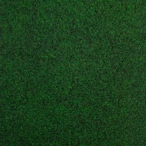 Tapis d'herbe verte synthétique 7 mm fausse pelouse en rôles à feuilles  persistantes Rotolo Altezza