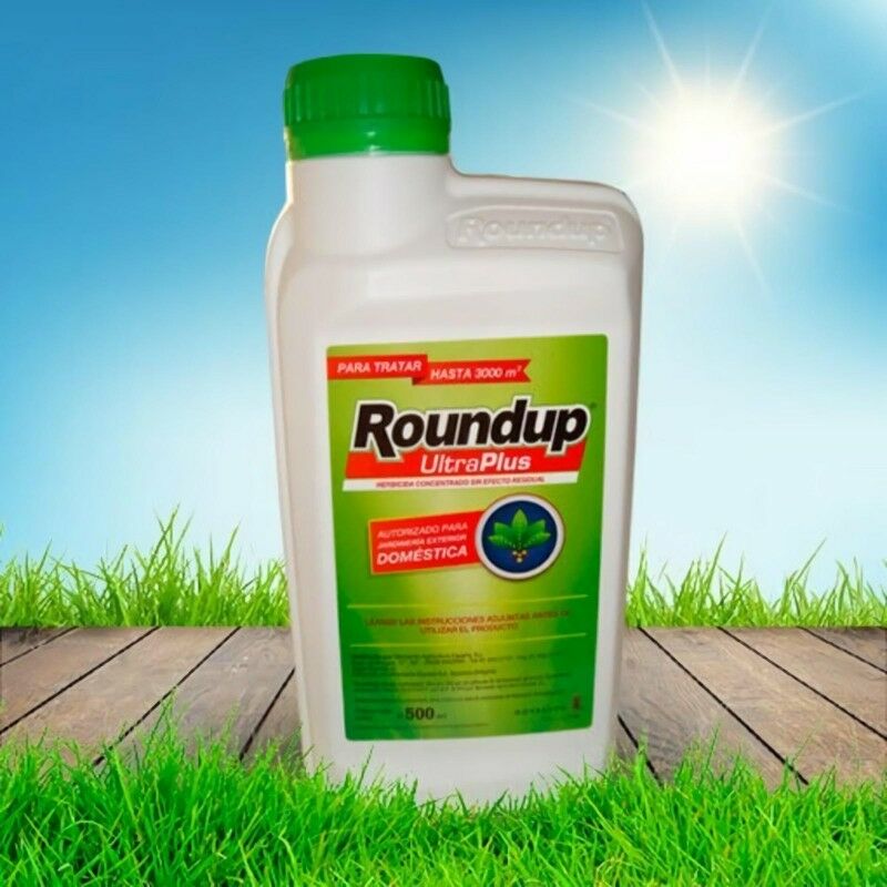 

Herbicida Roundup UltraPlus 500ml eliminar malas hierbas GLIFOSATO 36% Todo tipo de cultivos Jardinería exterior doméstica