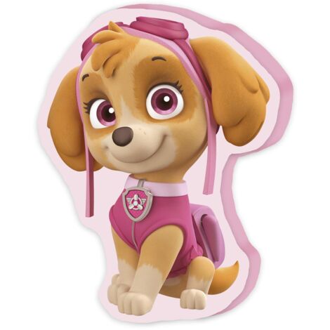 Herding PAW Patrol - Cuscino sagomato in poliestere, 35 x 20 x 5 cm