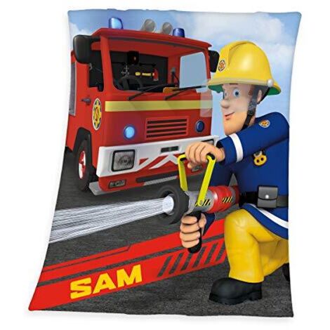 Herding SAM IL POMPIERE Coperta Plaid, 130 x 160 cm, Multicolore