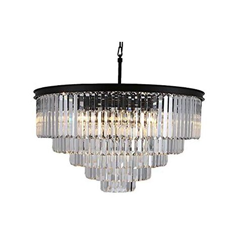 Hereford Fall XL - lustre en cristal 80cm