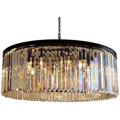 Hereford Runder Kristall-Kronleuchter 80 cm