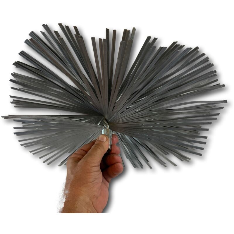 Kibros - Hérisson acier carré Embout acier fileté M121,75mm Conduits non gainés - Hérisson acier - Carré - 350x350 mm