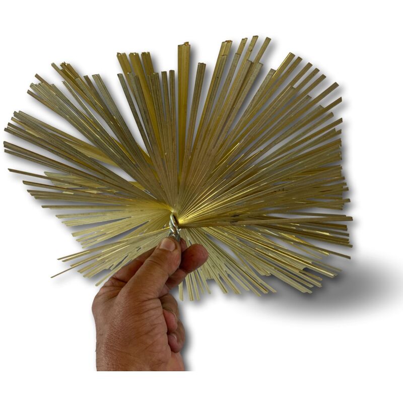 Kibros - Hérisson acier carré Embout acier fileté M121,75mm Conduits non gainés - Hérisson acier - Carré - 300x300 mm