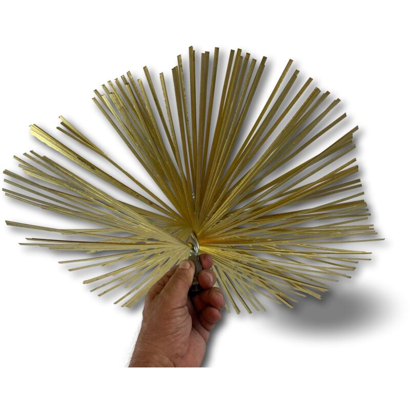 Hérisson acier carré Embout acier fileté M121,75mm Conduits non gainés - Hérisson acier - Carré - 400x400 mm