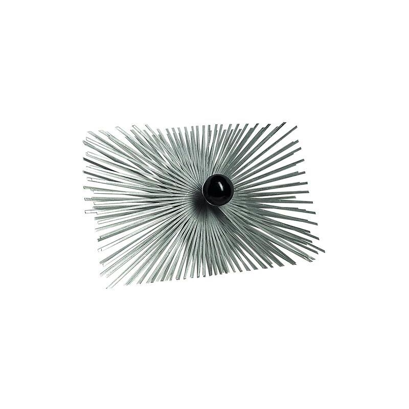 Blanc Habitat - herisson rectangulaire acier galvanise avec boule bakelite