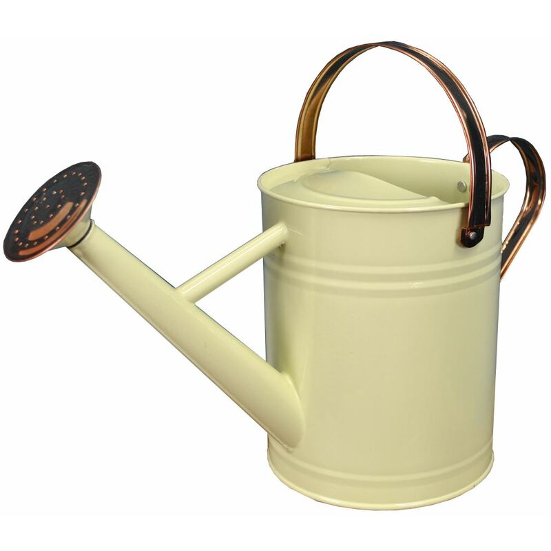 Heritage Cream Metal Watering Can (3.5 Litre)