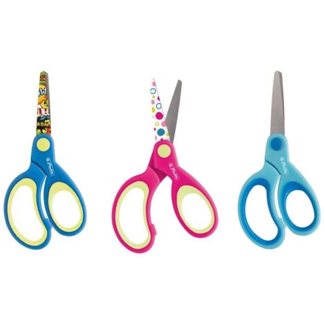 herlitz Design Bastelschere rund Kinderbasteln