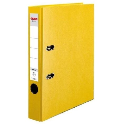 Herlitz Ordner A4/50mm Gelb