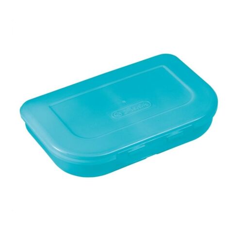HERLITZ Türkis Lunchbox - 2 Fächer, für Schule und Arbeit