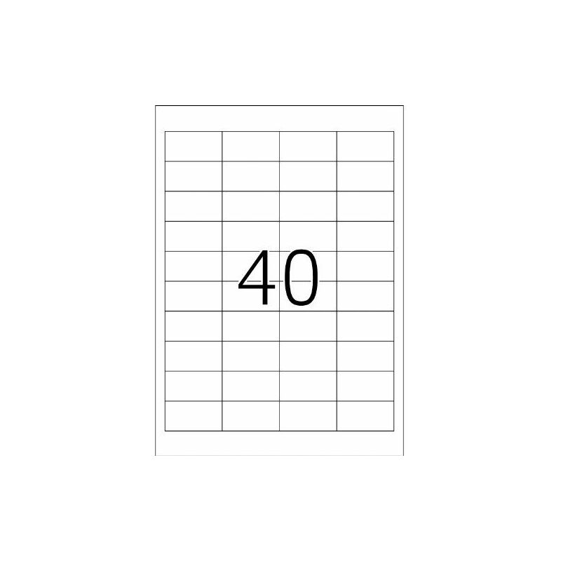 Image of 4474 etichetta per stampante Bianco Etichetta per stampante autoadesiva - Herma