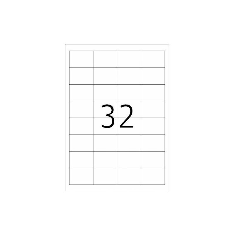 Image of 8643 etichetta autoadesiva Bianco Rettangolo Permanente 320 pezzo(i) - Herma