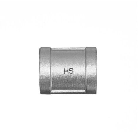 Hermann Schmidt Edelstahl-Muffe 1 1/4" Innengewinde/Innengewinde